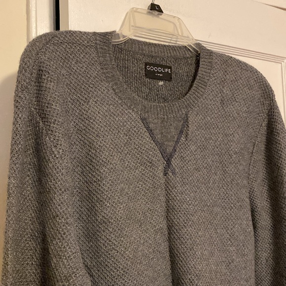 NWT GOODLIFE Slim Fit Crewneck Sweater in grey size XL - Picture 5 of 16